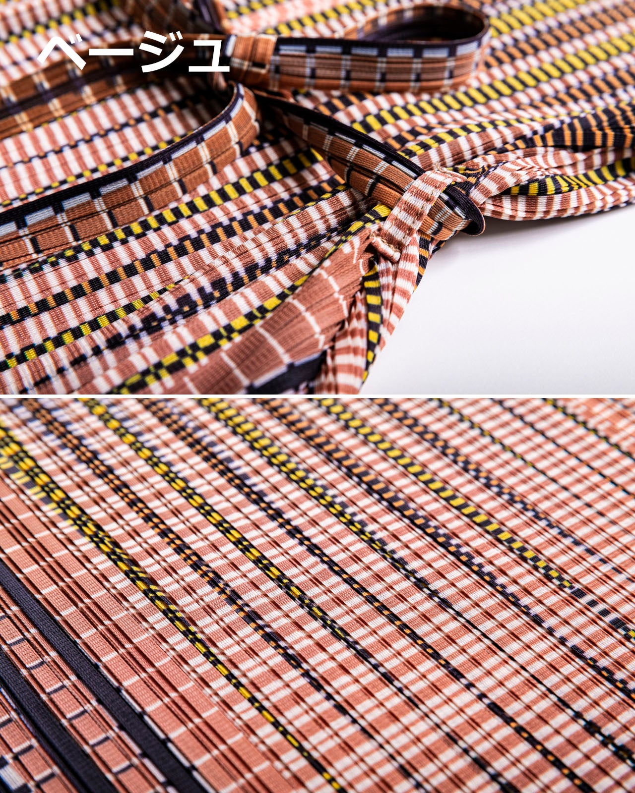 綺麗なAラインの細見えプリーツワンピース