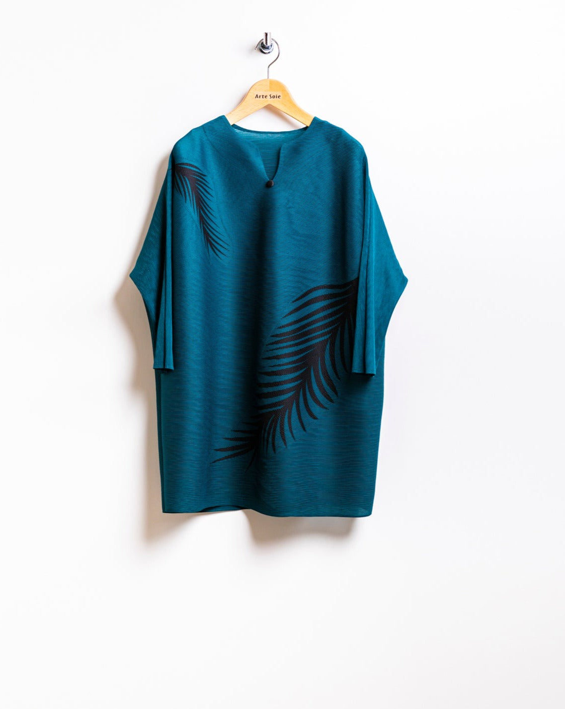 楽して綺麗見せプリントチェニック